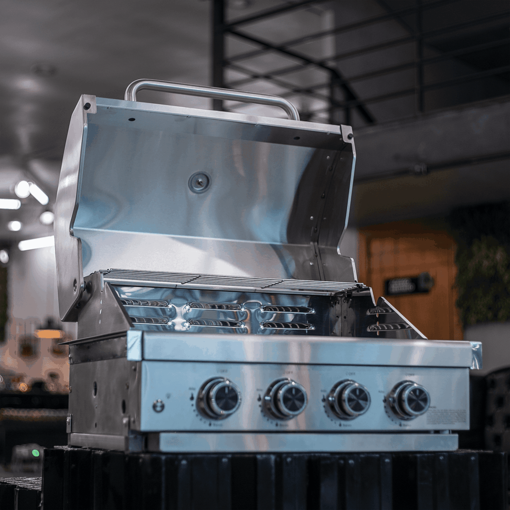 Fotografias das Churrasqueiras Broiler Grill.