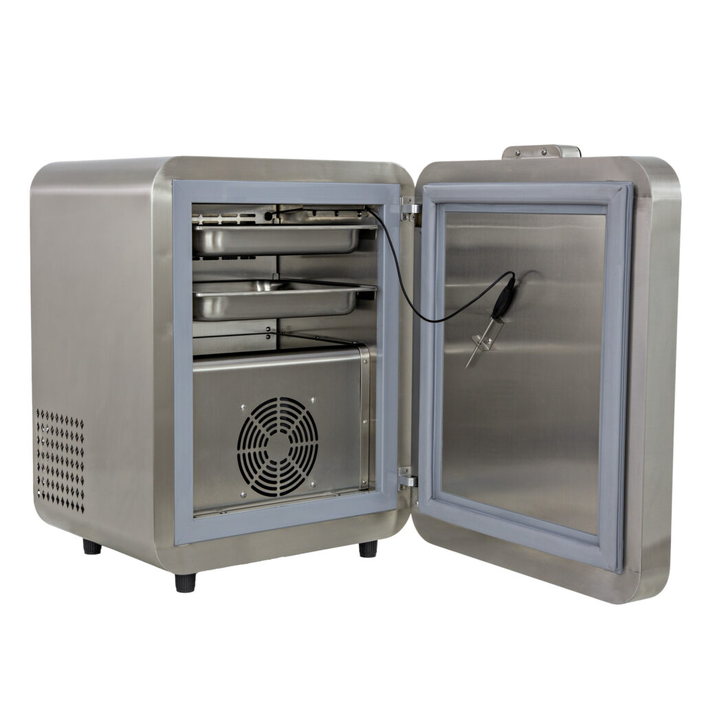 Fotografias do Ultracongelador Blastfreezer CBFM 2500, perfeito para ultracongelar sorvetes artesanais.