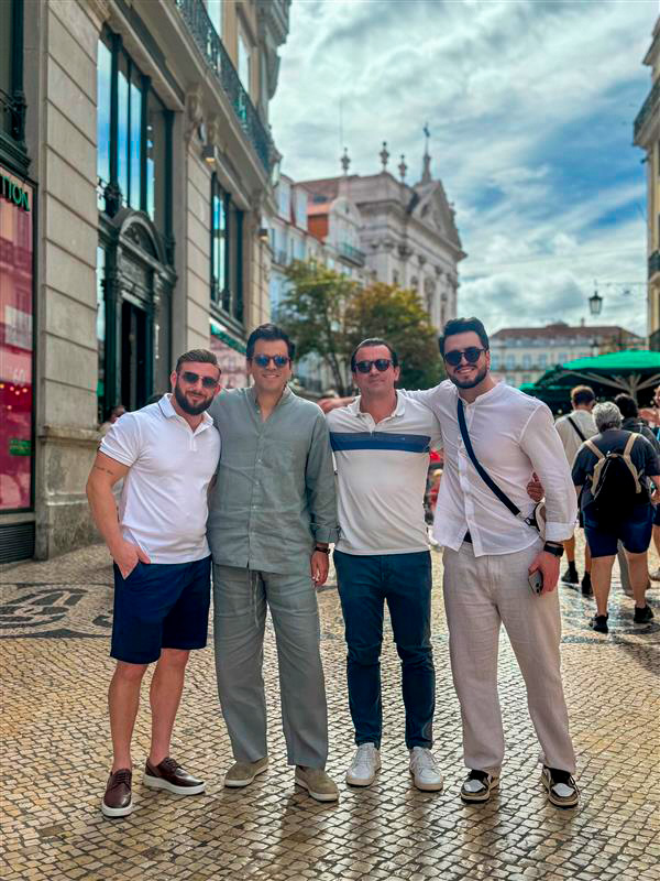 Fotografia de Léo Mello, Executivos de Vendas da CetroX e clientes convidados passeando por Portugal durante a Porsche Cup.
