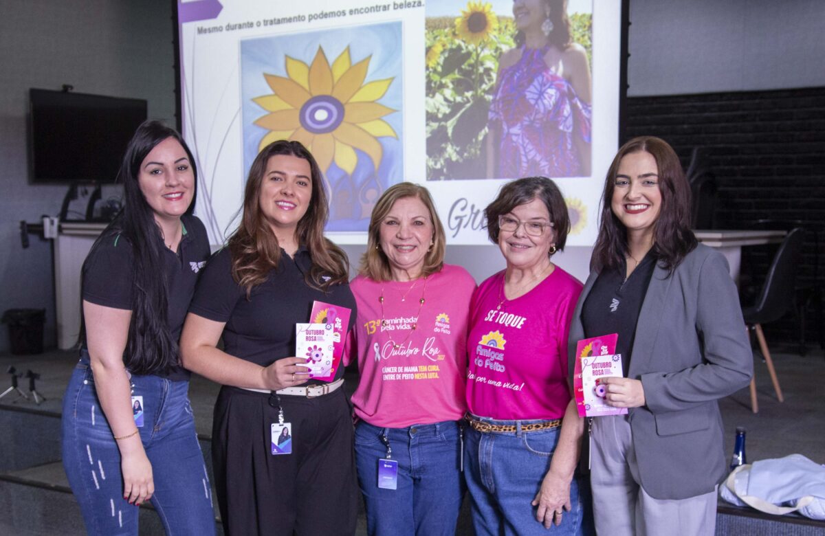 Veja como foi o Outubro Rosa na Cetro