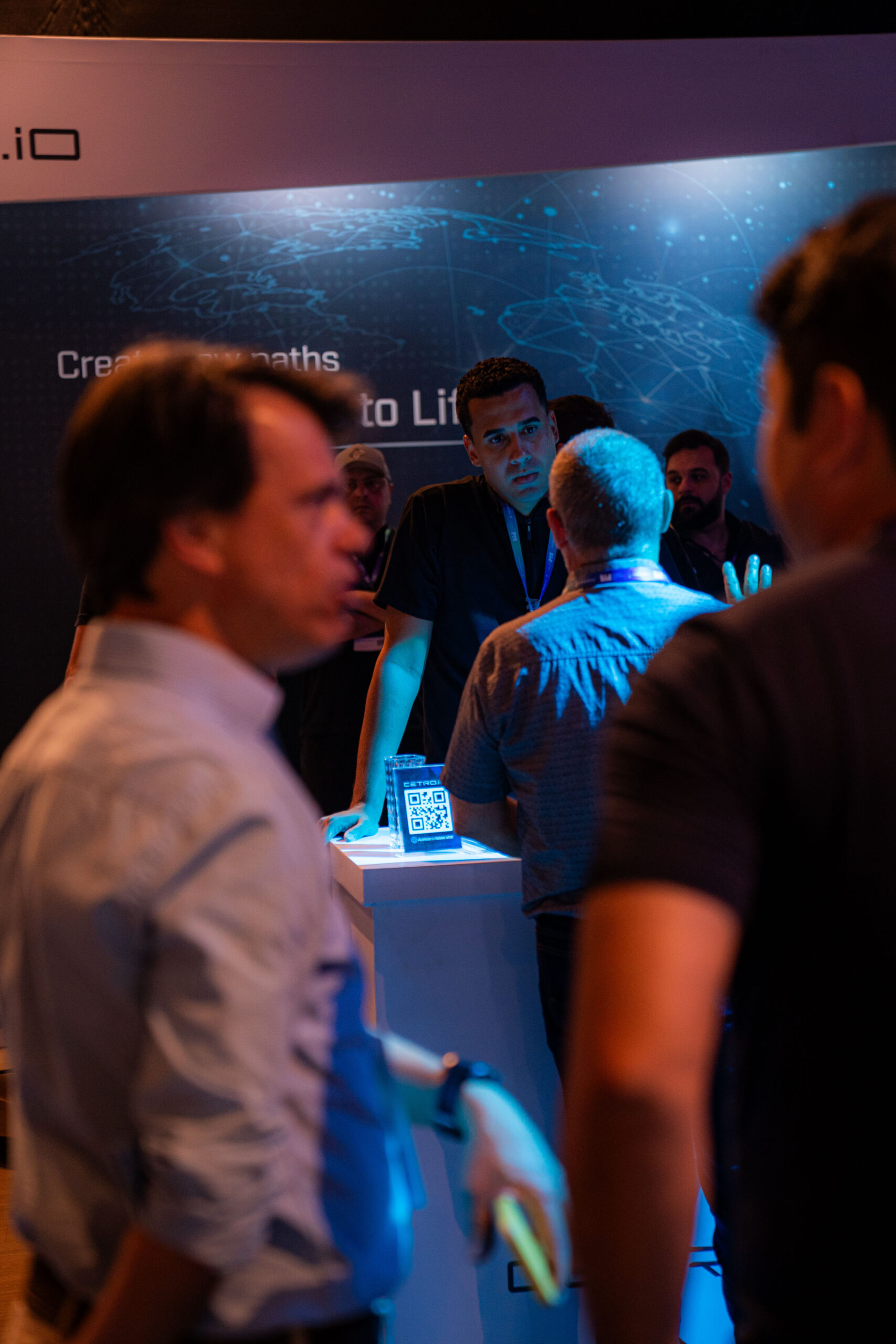 Fotografias dos colaboradores da Cetro que participaram do BID 2025 aproveitando o evento.