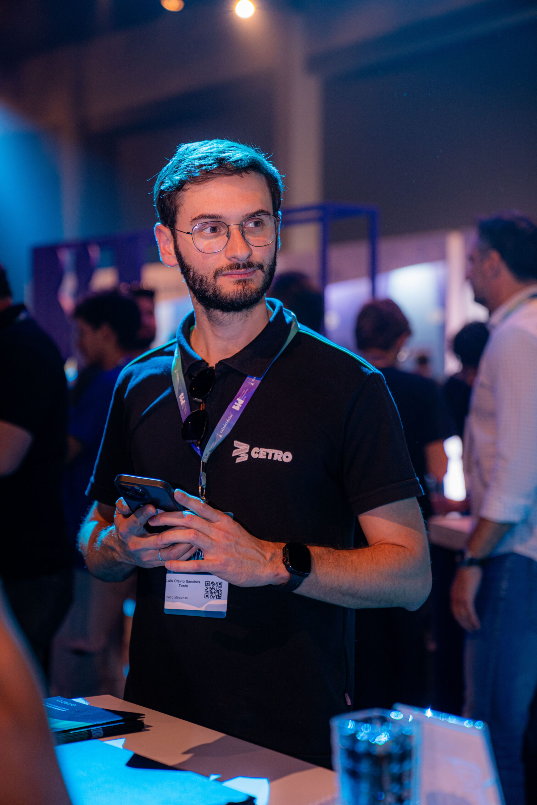 Fotografias dos colaboradores da Cetro que participaram do BID 2025 aproveitando o evento.