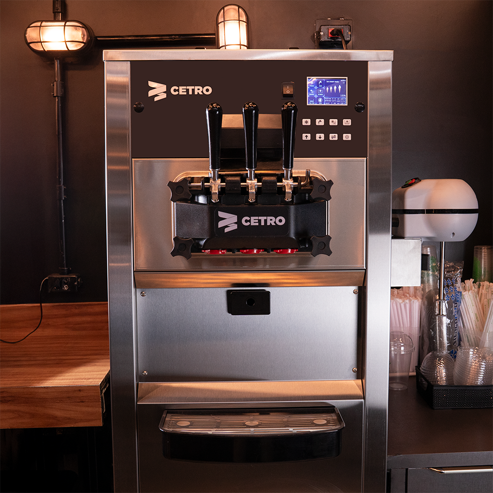 Fotografia da Máquina de Sorvete da Cetro.