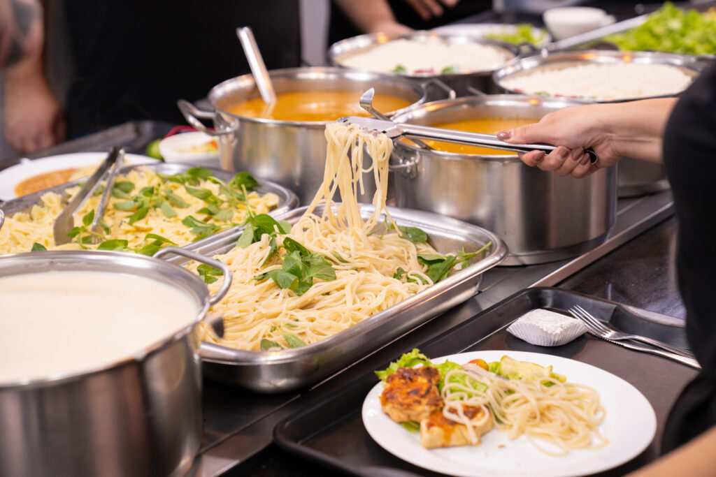Fotografias dos pratos servidos no Almoço Italiano da Cetro.