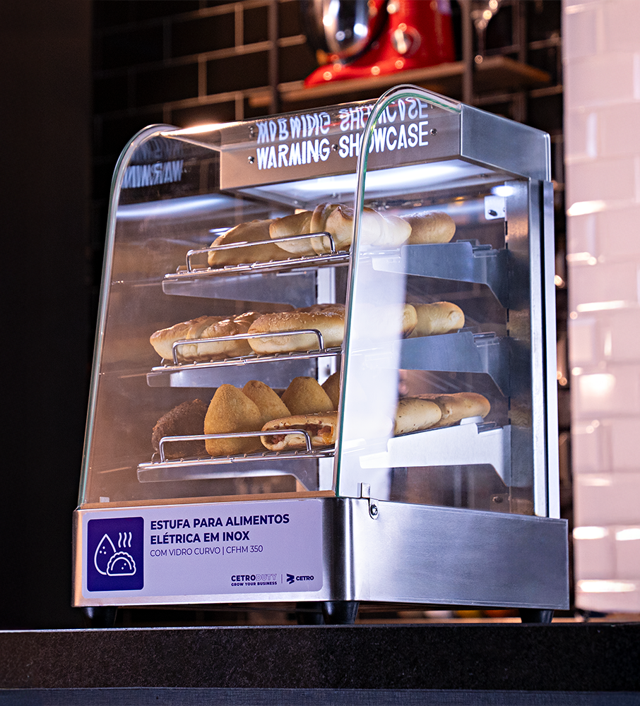 Fotografias das Estufas para Alimentos Elétricas da Cetro.