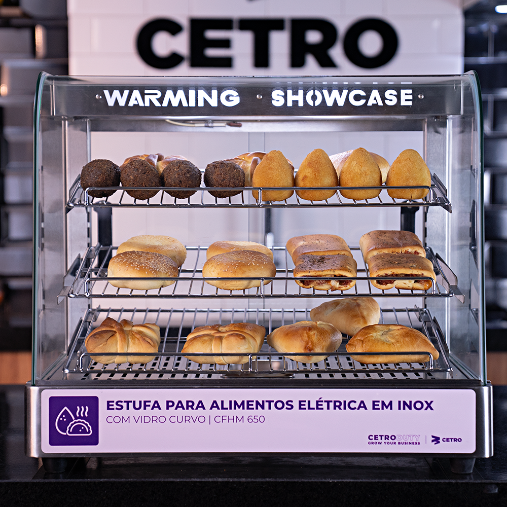 Fotografias das Estufas para Alimentos Elétricas da Cetro.