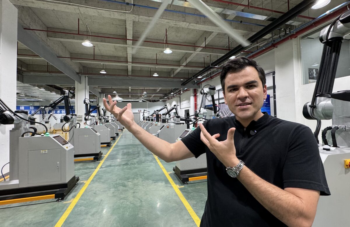 Por que a China é referência em automação?