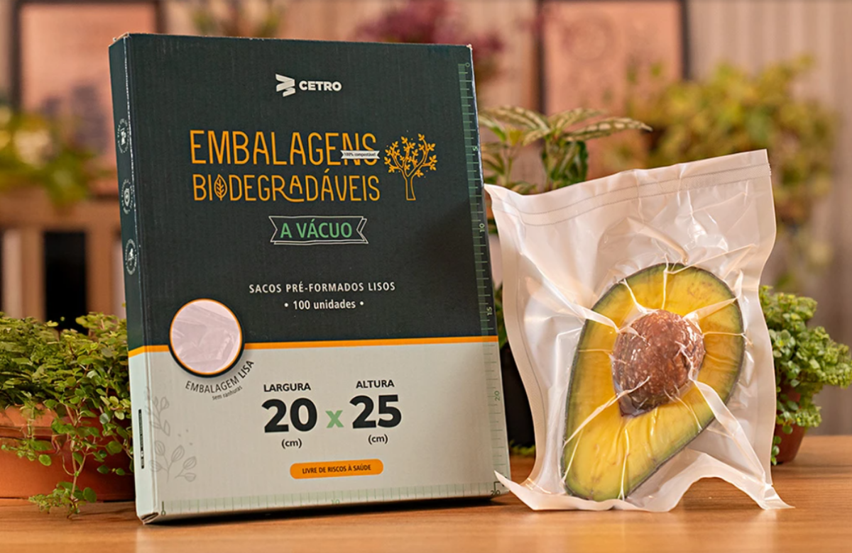 Invista em embalagens a vácuo biodegradáveis