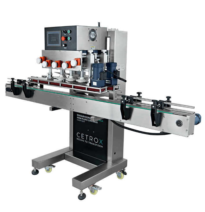 Rosqueadora Automática para Fluxo Contínuo CARCM 3000 da Cetro.