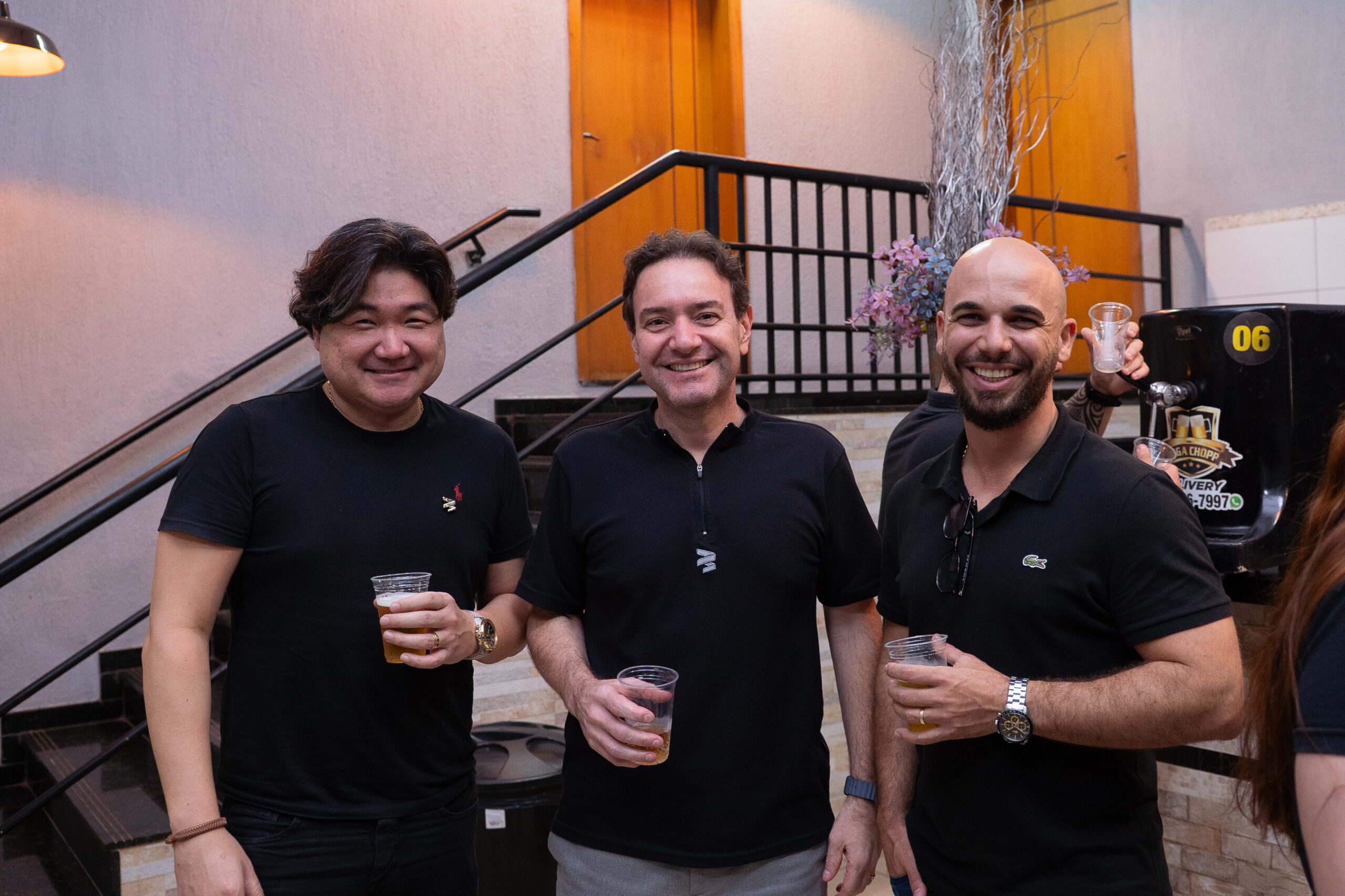 Colaboradores do Comercial da Cetro no jantar de Dia do Profissional de Vendas.