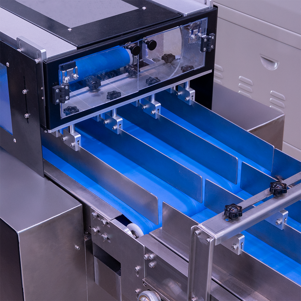 Partes da estrutura da Flow Pack Convencional com Fatiadora Automática de Pães com NR12 CAPM FP-700 S AF da CetroX.